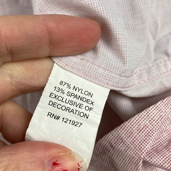 Johnnie-O Button Down Shirt Men's Size XL Pink - Picture 8 of 9